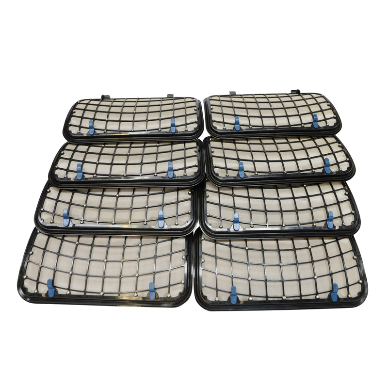 Coarser Replacement Sieve Set of 8 for ProfiClear Premium Compact L / L Gravity-Fed