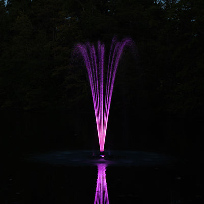 Floating Fountain RGB Illumination Set Purple light