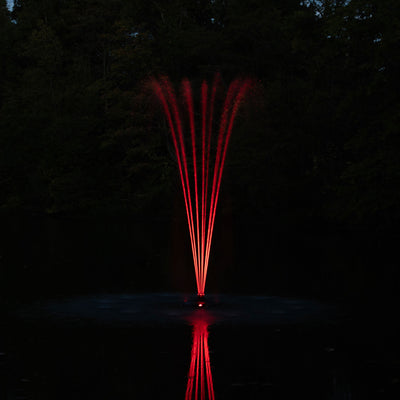 Floating Fountain RGB Illumination Set Red Light