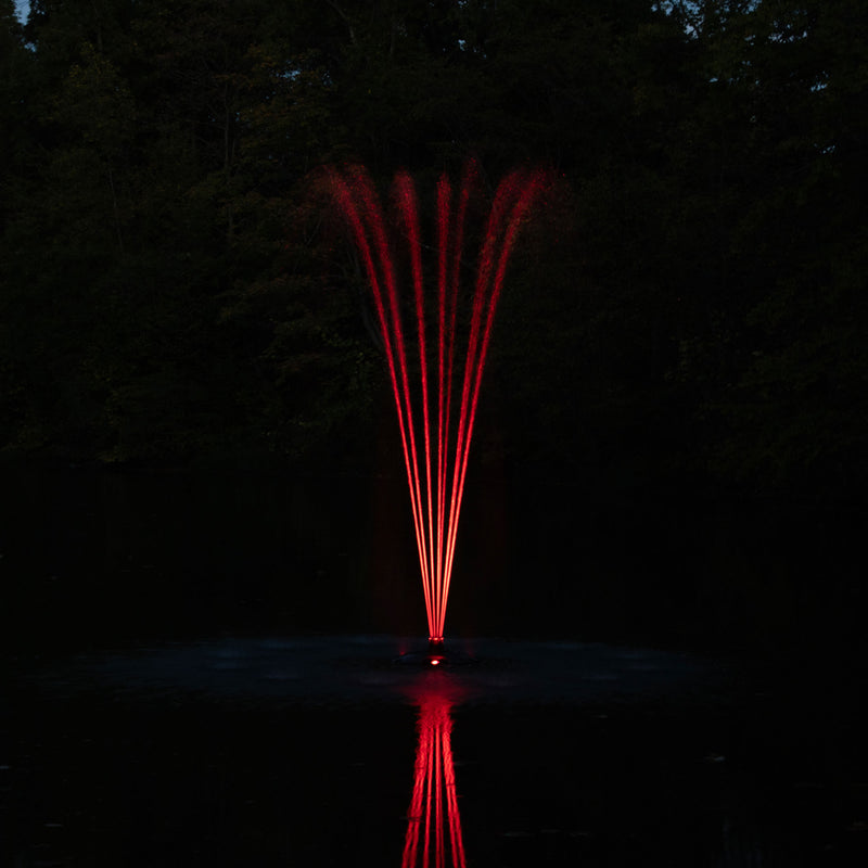 Floating Fountain RGB Illumination Set Red Light