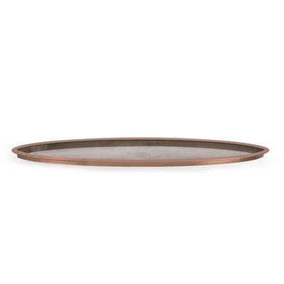 36" Copper-Finish Splash Ring Front View