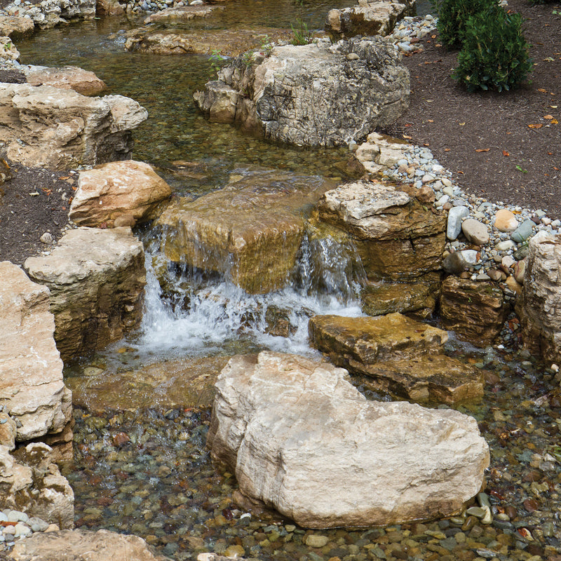 Medium Pond-free Kit with 19" Spillway In Use