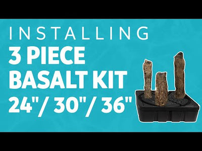 Installing 3 Piece Natural Basalt Kit Video