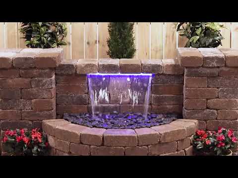 Installing Color Changing Colorfalls with Basin Video