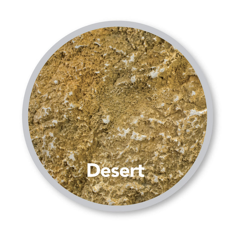 Medium Rock Lid - Desert Up close view of texture
