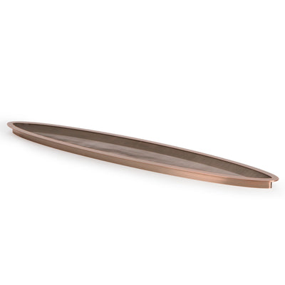 36" Copper-Finish Splash Ring