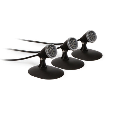 Color Changing Triple Pond Light Kit - 3 Watt