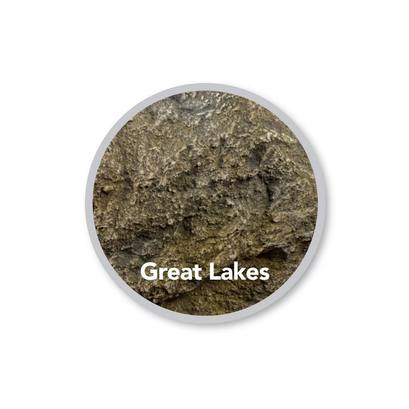 Small Rock Lid - Great Lakes Up close view of product texture