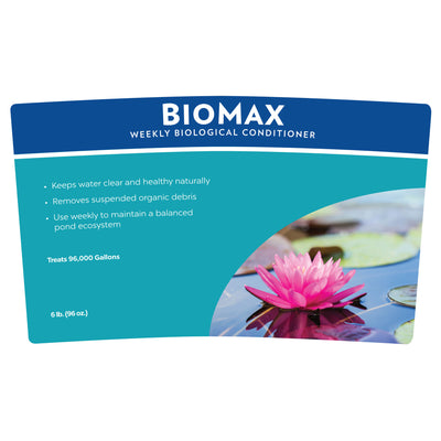 BioMax 6 lb. Product label