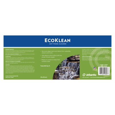 EcoKlean 2 lb. Product label