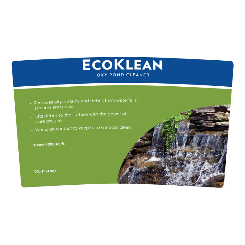EcoKlean 10 lb. Front of label