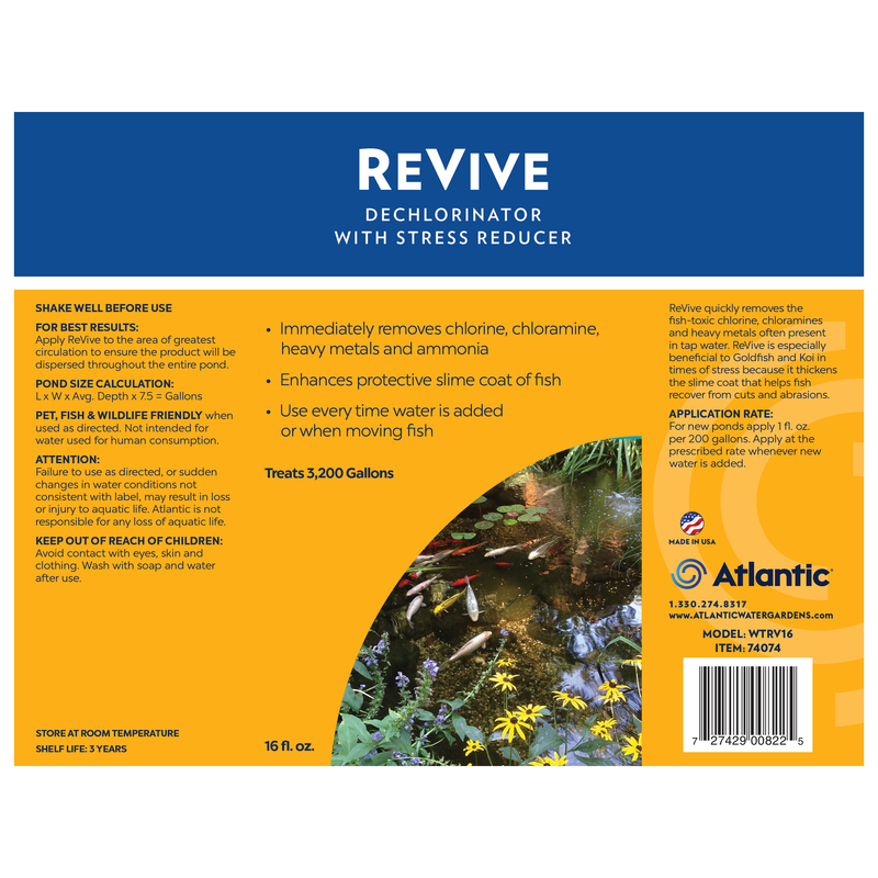 ReVive 16 oz. Product label